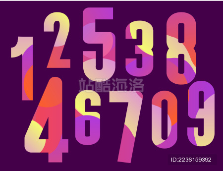 数字字体设计设计图__展板模板_广告设计_设计图库_昵图.